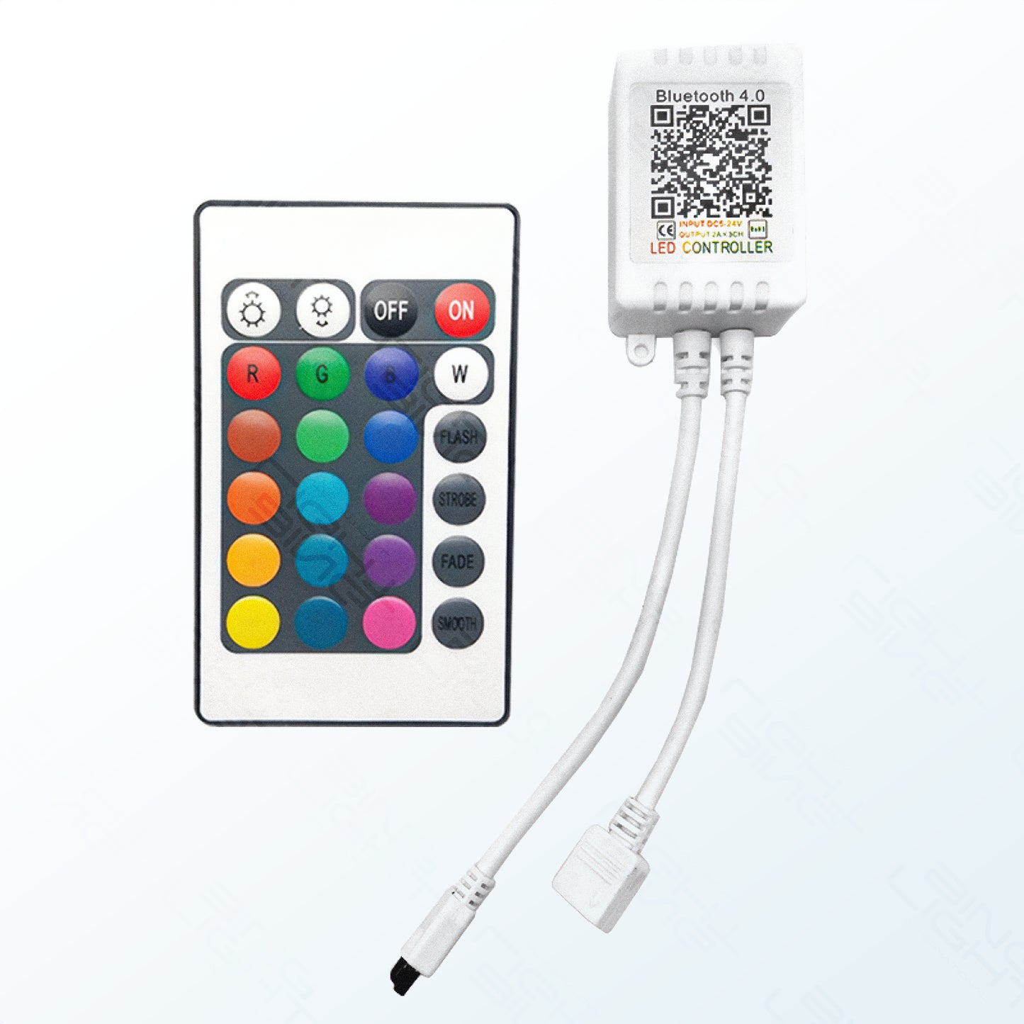 5-12V RGB LED Bluetooth Controller With IR Remote