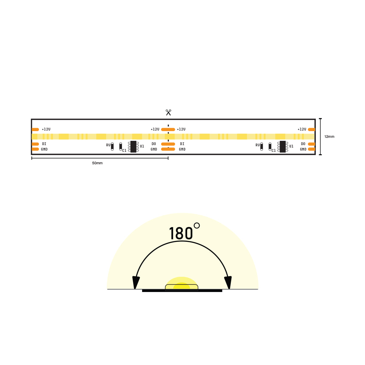 Halo Chromawave Digital COB LED Strip